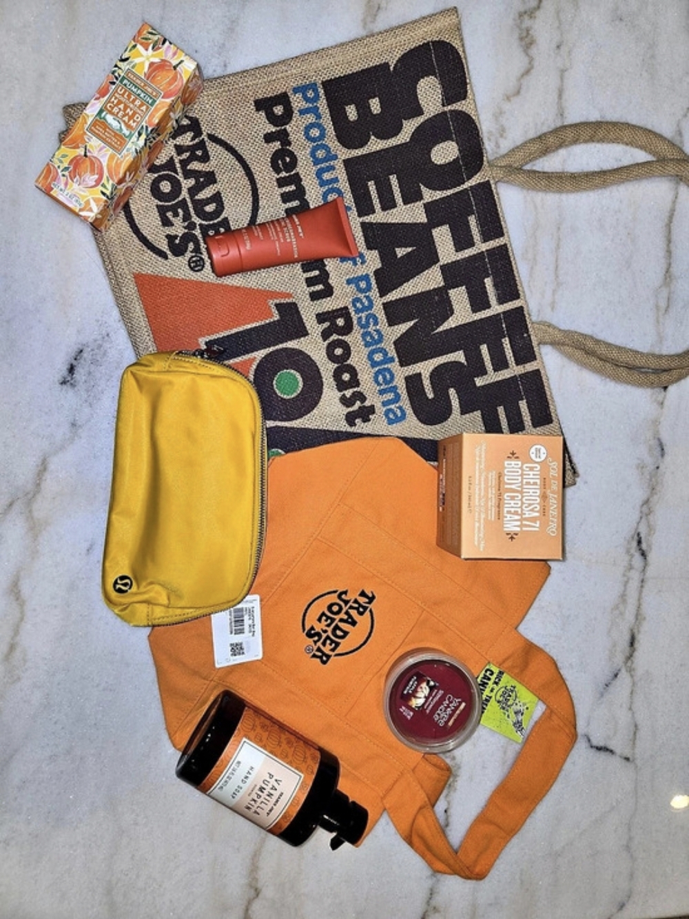 Festive Fall Bundle - Lululemon, Sol De Janeiro & Trader Joe's Bundle